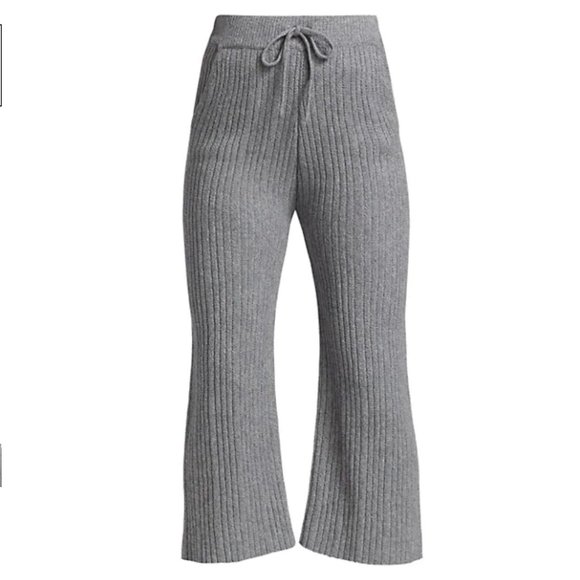NAADAM Ribbed Straight Leg Pants - Picture 1 of 6